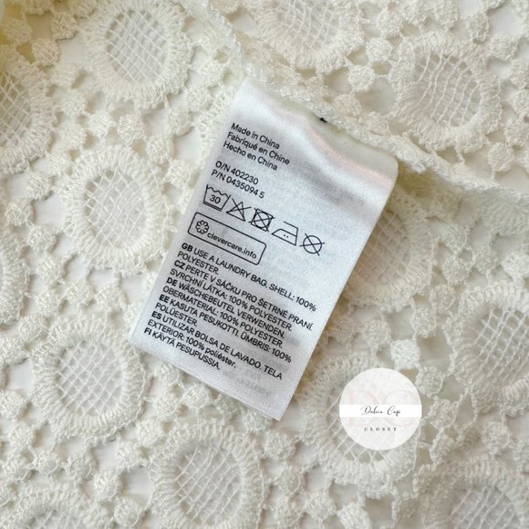 H&M Lace Blouse Size 4 - Picture 10 of 11